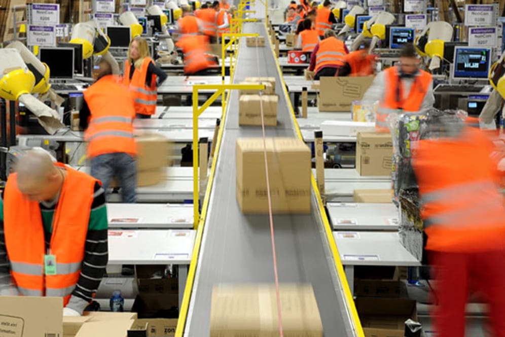 Internet-Versandhändler Amazon: Erfolg auf dem Rücken der Leiharbeiter?