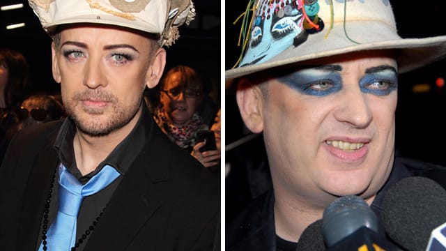 Boy George ist wieder schlank.