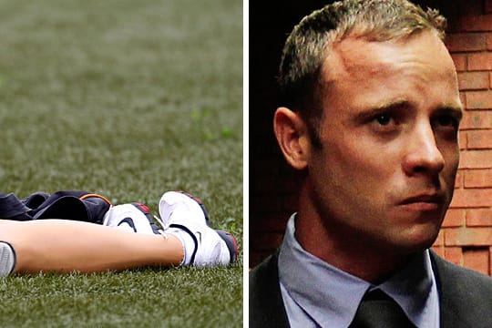 Oscar Pistorius und seine Beinprothesen für den Alltag