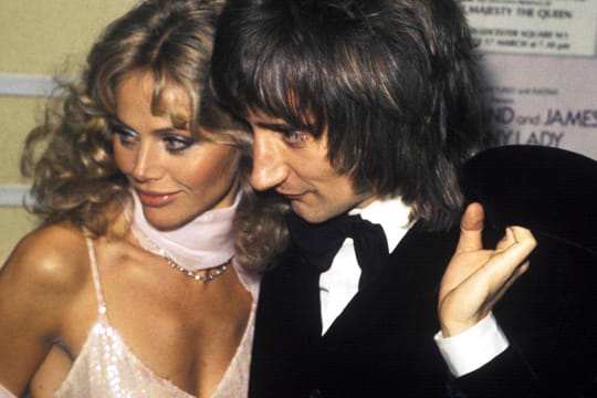 In den Siebzigern hatten sie ein wilde Affäre: Bond-Girl Britt Ekland und Rod Stewart.
