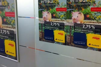 Die Postbank wirbt mit 2,75 Prozent Zinsen