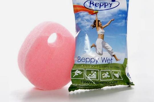 Schwämmchen "Beppy" ist eine interessante Alternative zu konventionellen Tampons.