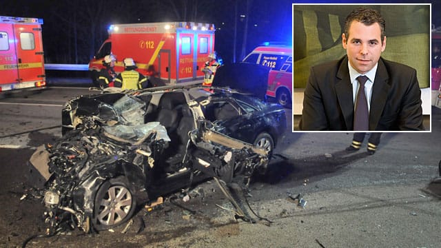 FDP-Politiker Alexander Alvaro wurde bei einem Verkehrsunfall schwer verletzt