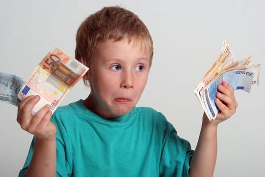 Viele Kinder wünschen sich Geld, aber nicht immer wissen sie etwas damit anzufangen