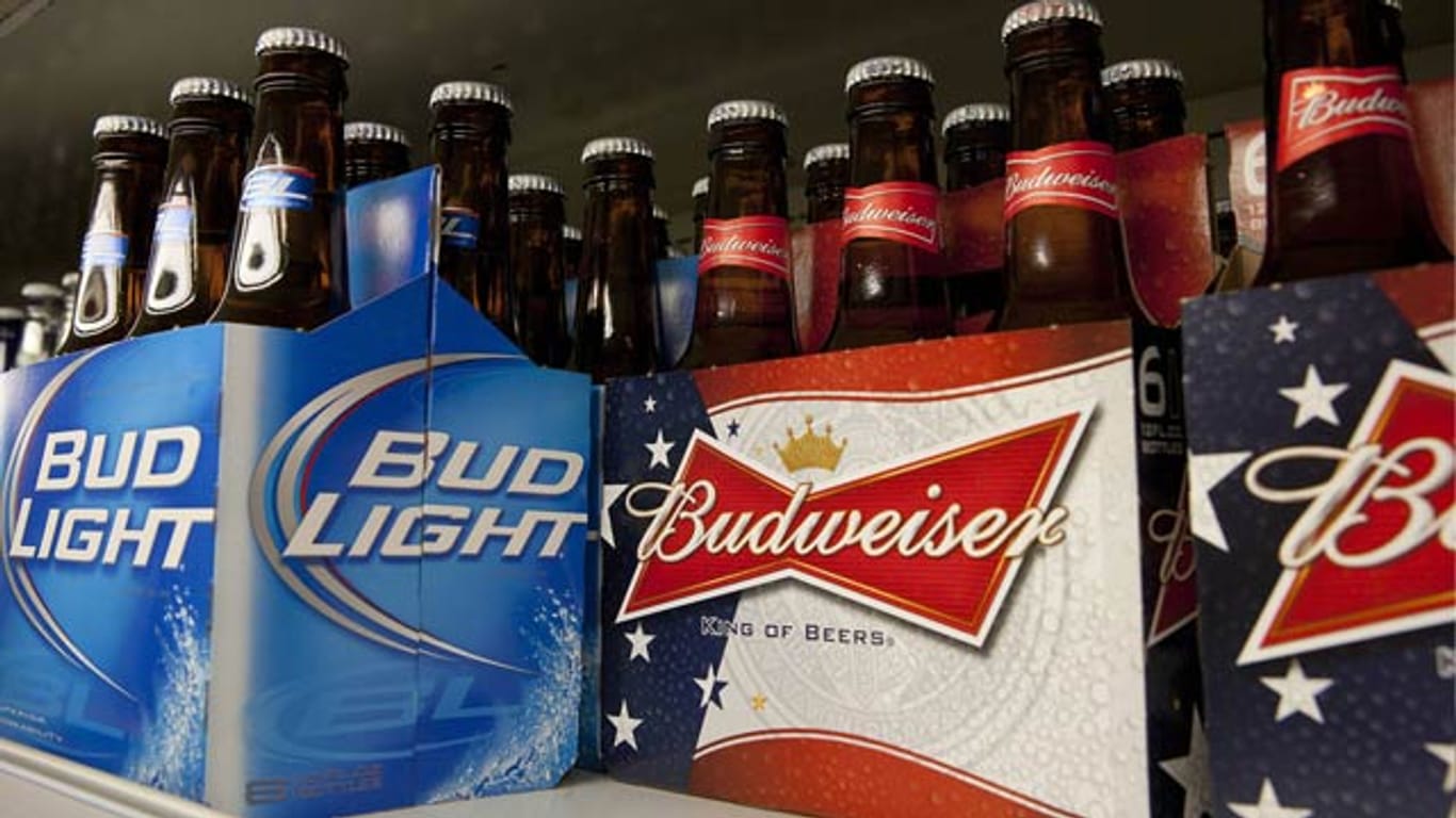 Budweiser-Bier: Der "König der Biere" - so der Slogan - soll in den USA verwässert worden sein