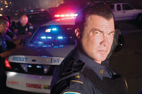 Actionstar Steven Seagal ist seit rund 20 Jahren als Deputy Sheriff bei der Polizei in Jefferson tätig.