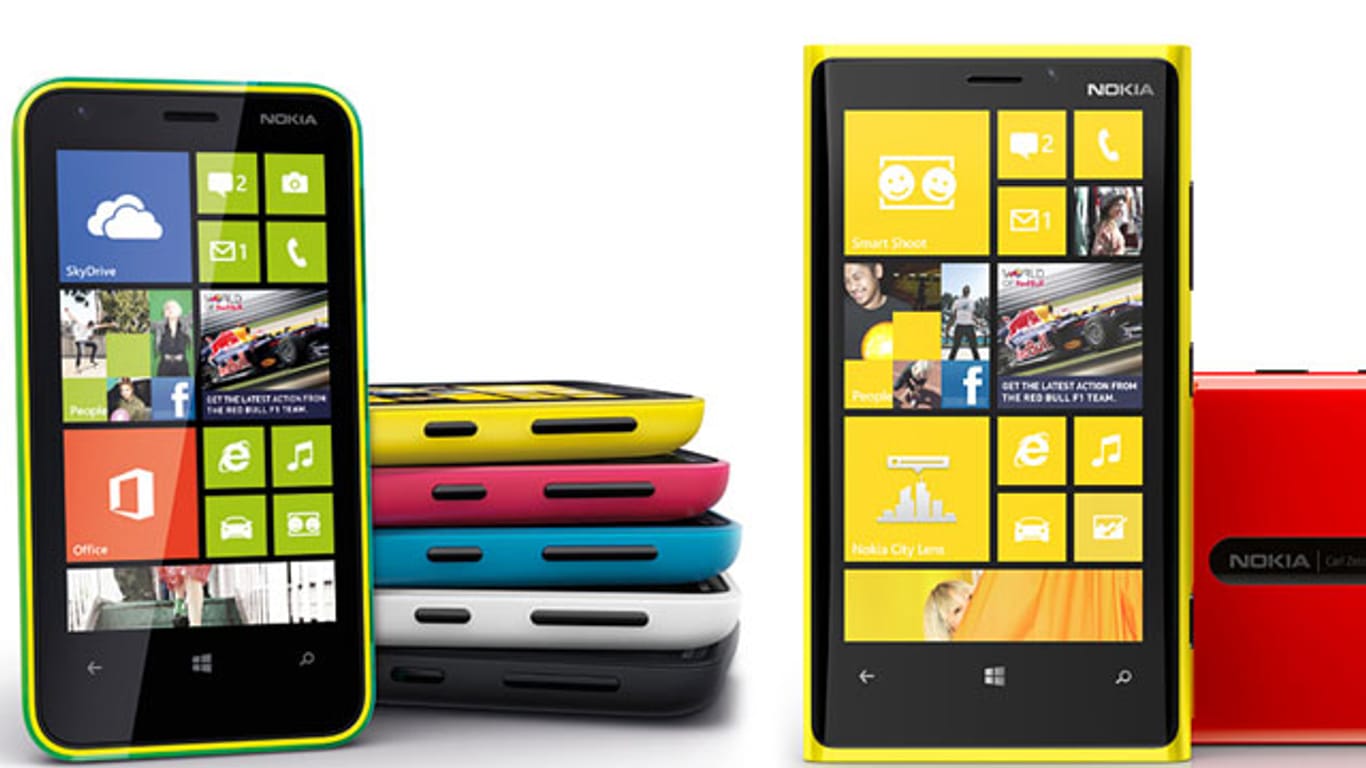 Nokia-Smartphones mit Windows Phone 8