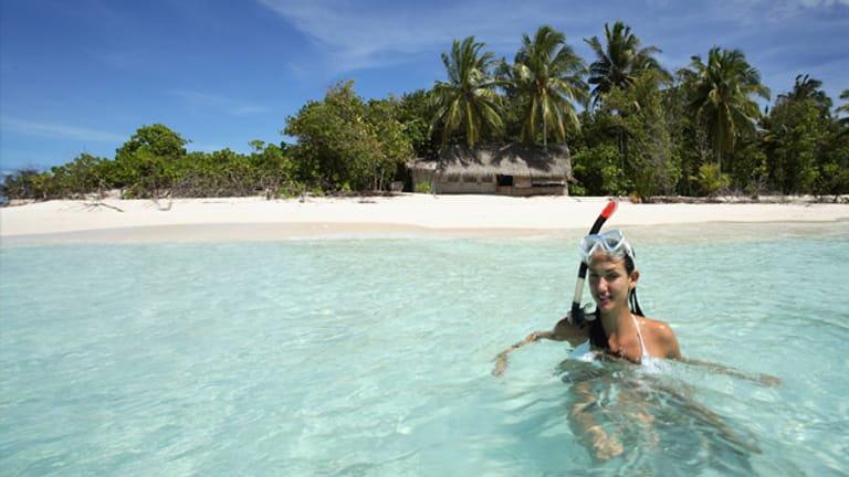 Geringer Zeitunterschied, großer Temperaturunterschied: Die Malediven sind für einen Strandurlaub an Ostern mehr als geeignet.