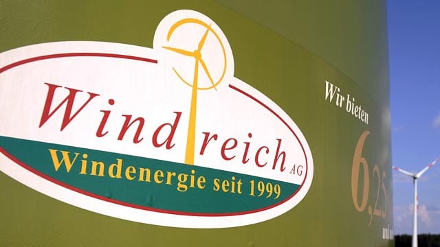 Gegen fünf Manager von Windreich wird derzeit ermittelt