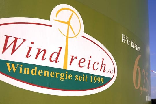 Gegen fünf Manager von Windreich wird derzeit ermittelt