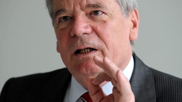 Bundespräsident Joachim Gauck