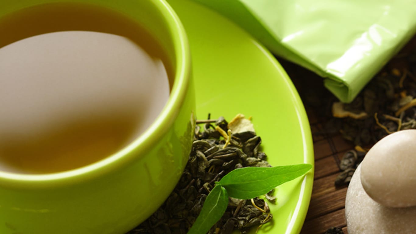 Grüner Tee ist gesunder Genuss mit Genesung