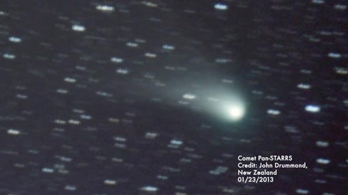 2013 ist das Jahr der Kometen: Jetzt PanStarrs und im Herbst die Steigerung mit dem Kometen-Überflieger ISON.