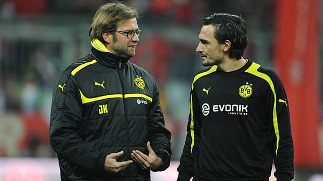 Jürgen Klopp und Mats Hummels Jürgen Klopp und Mats Hummels