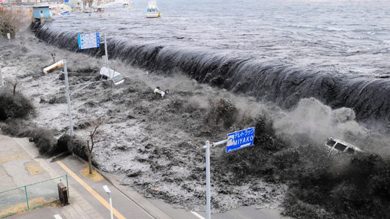 Tsunami, Erdbeben, Japan, Fukushima, Katastrophe