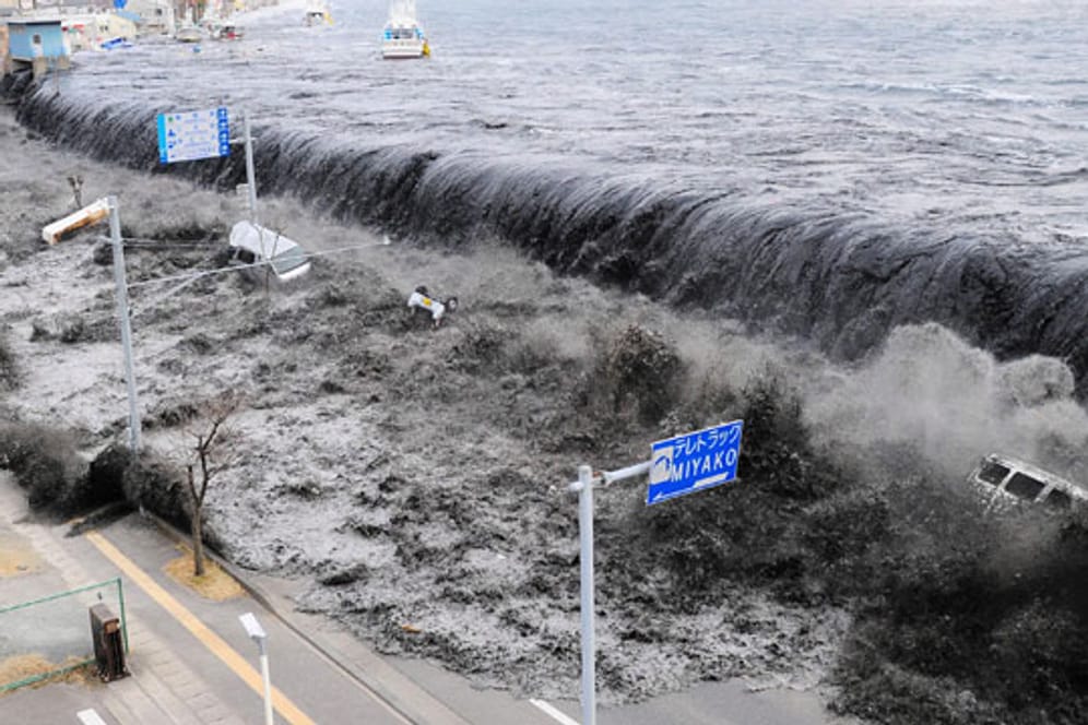 Tsunami, Erdbeben, Japan, Fukushima, Katastrophe