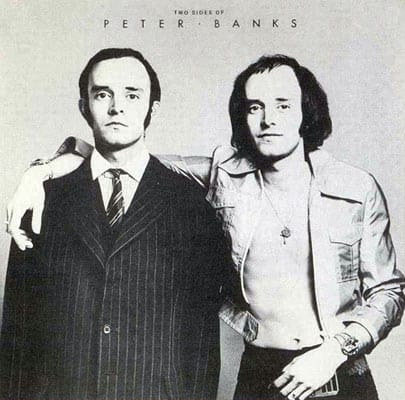 Peter Banks auf seinem Albumcover "The Two Sides of Peter Banks"