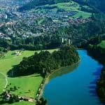 St. Gallen aus der Luftperspektive
