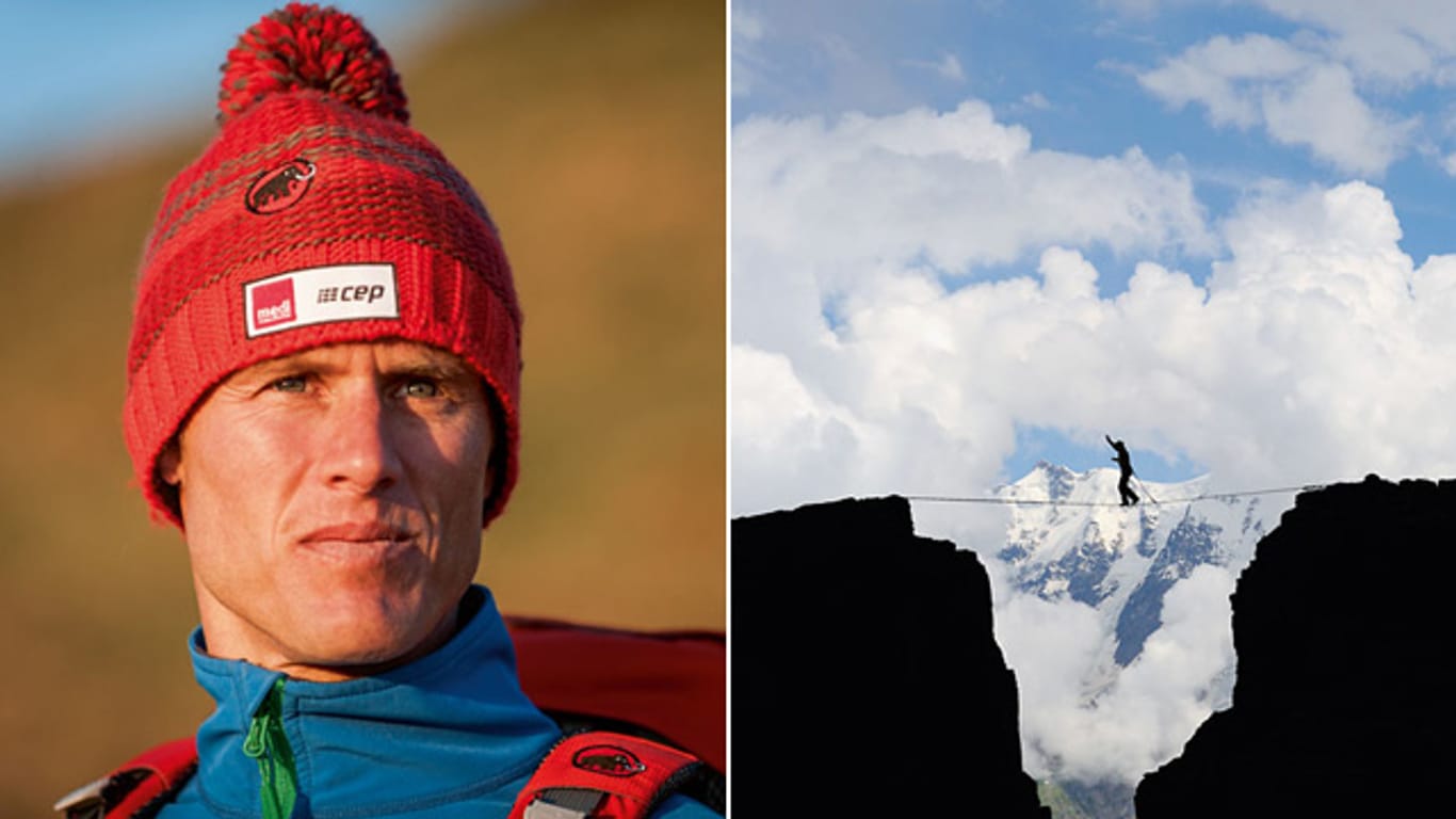 Bergsteiger und Allrounder Stephan Sigrist.