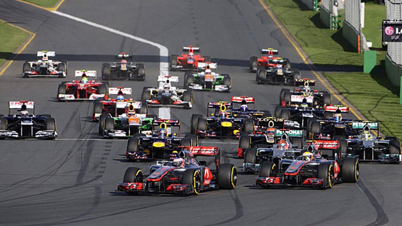 Die Motoren dröhnen wieder: Am Sonntag startet in Melbourne die neue Formel-1-Saison.