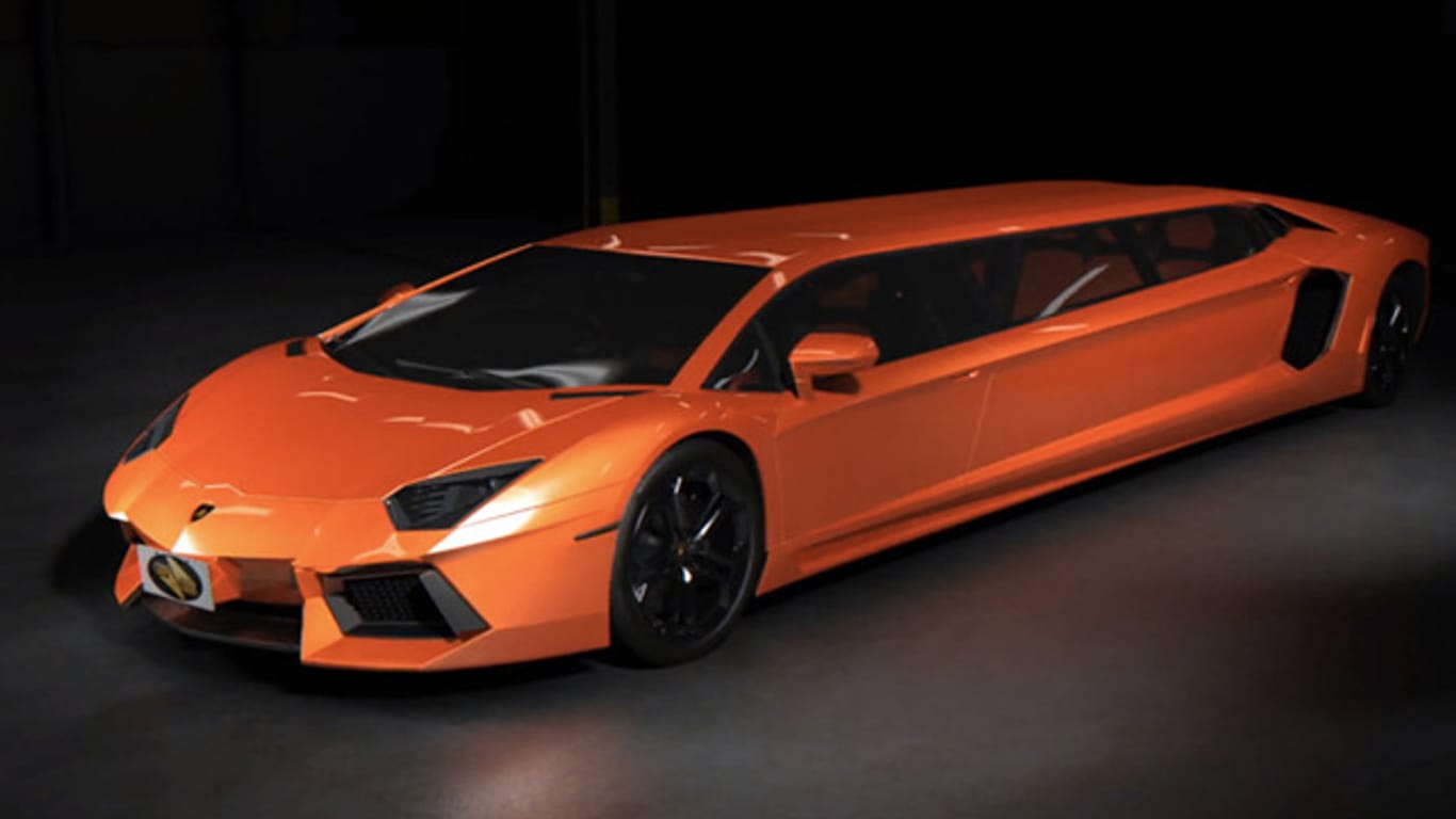 Lamborghini Aventador als Stretch-Limousine