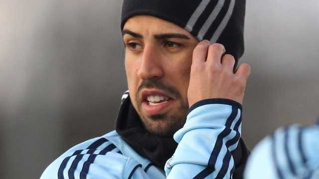 Knöchelverletzung im Training: Mittelfeldspieler Sami Khedira.