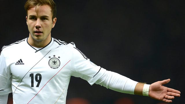 Mario Götze vor dem Länderspiel gegen Kasachstan: "Offensiv müssen wir dominant auftreten." Mario Götze vor dem Länderspiel gegen Kasachstan: "Offensiv müssen wir dominant auftreten."