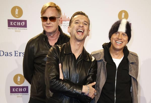 Auf Depeche Mode haben an diesem Abend alle gewartet: Sie performten ihren neuen Hit "Heaven".