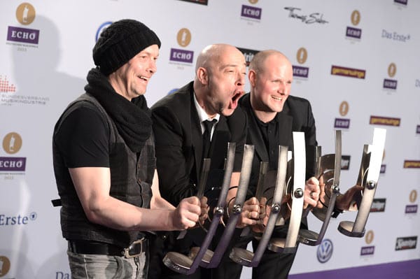 Unheilig räumten in der Kategorie "Rock/Alternative National" ab.