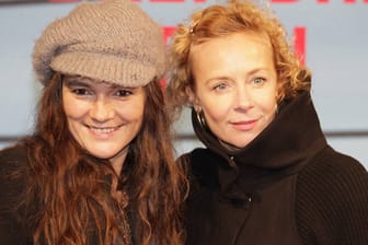 Katja von Garnier (l.) mit ihrer Freundin und Kollegin Katja Riemann.