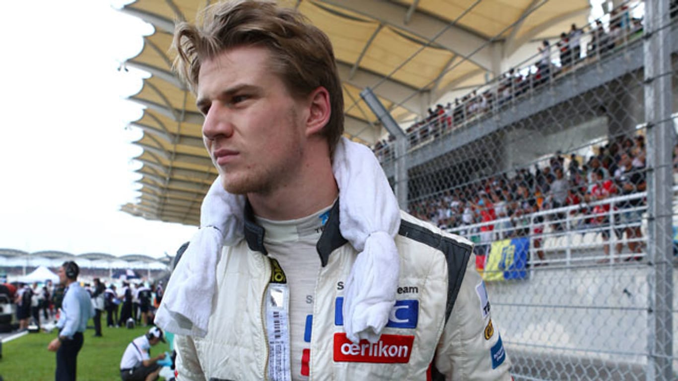 Sauber-Pilot Nico Hülkenberg ist unzufrieden mit seinem Team.