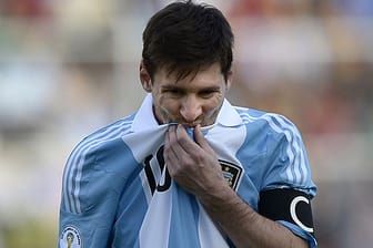 Argentiniens Superstar Lionel Messi: "Vielen von uns ist es sehr schlecht ergangen."