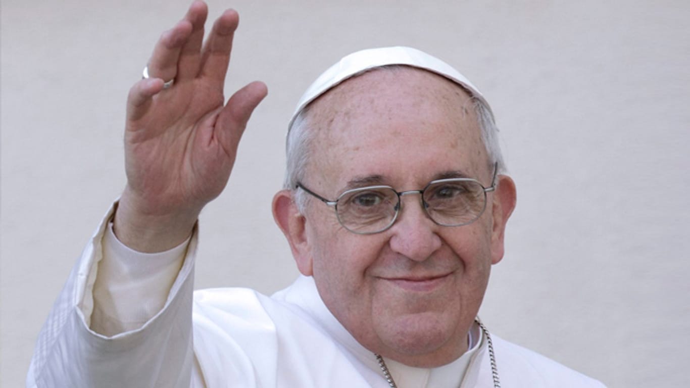 Papst Franziskus gibt sich bescheiden