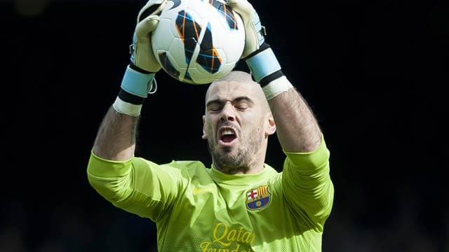 Barca-Keeper Victor Valdes steigt offenbar zum absoluten Topverdiener auf. Barca-Keeper Victor Valdes steigt offenbar zum absoluten Topverdiener auf.