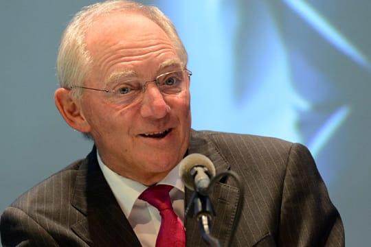 Bundesfinanzminister Wolfgang Schäuble