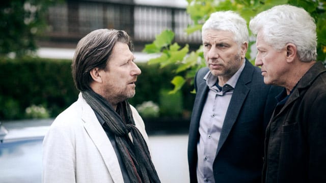 Michael Fitz (li.) kehrt zu seinen Kollegen vom Münchner "Tatort" zurück.