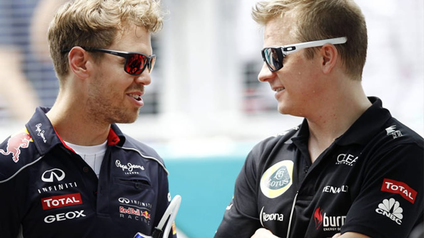 Das würde passen: Vettel und Räikkönen sind gut befreundet.