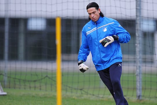 Tim Wiese ist zurück im Hoffenheimer Mannschaftstraining.