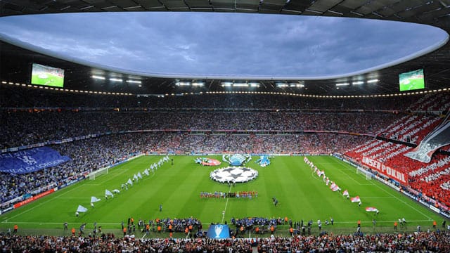 Die Bayern würden gerne erneut ein Champions-League-Finale ausrichten - dann vor 71.000 Zuschauern. Die Bayern würden gerne erneut ein Champions-League-Finale ausrichten - dann vor 71.000 Zuschauern.