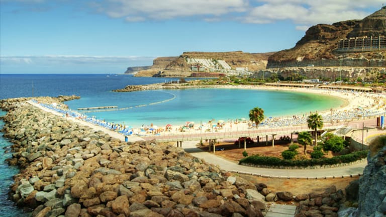Strand von Gran Canaria.