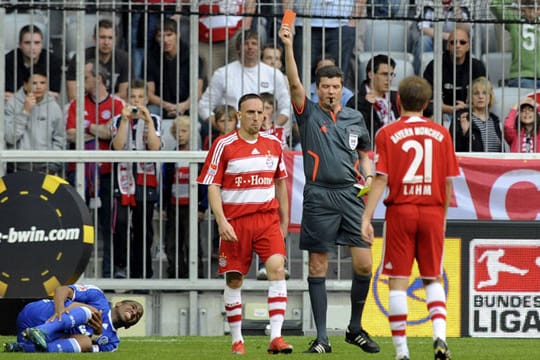 Franck Ribéry war bereits in der Vergangenheit kein Kind von Traurigkeit.
