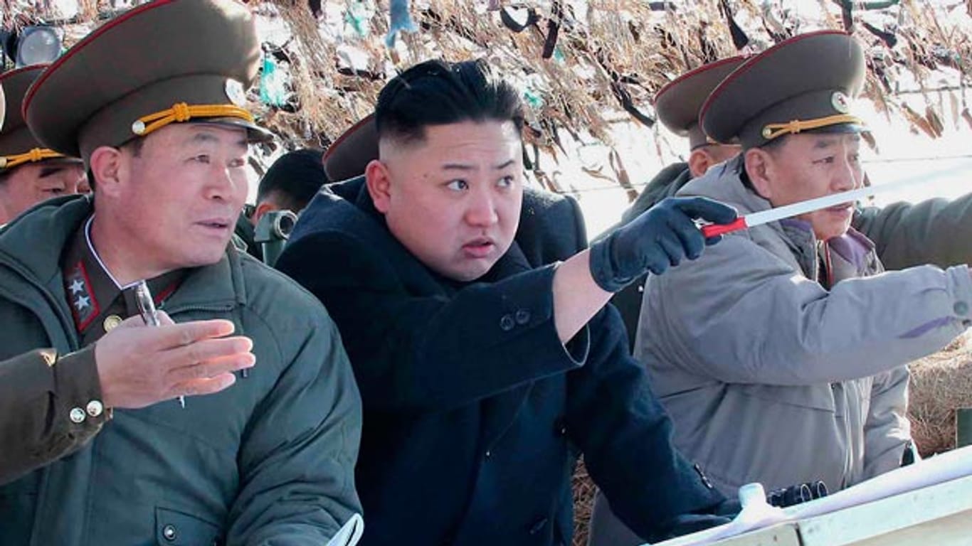 Bereits vor Wochen ordnete Machthaber Kim eine Produktionssteigerung der Rüstungsindustrie an