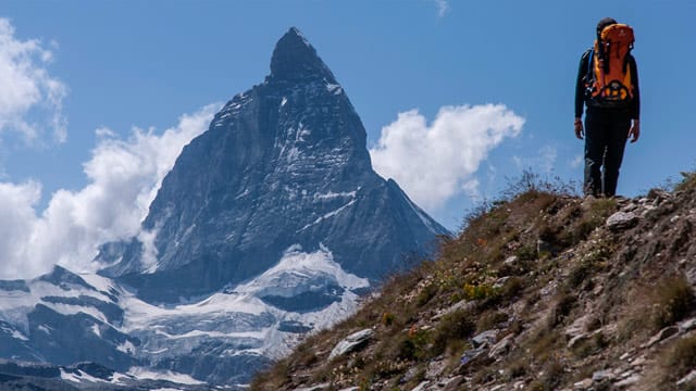 Blick auf das Matterhorn