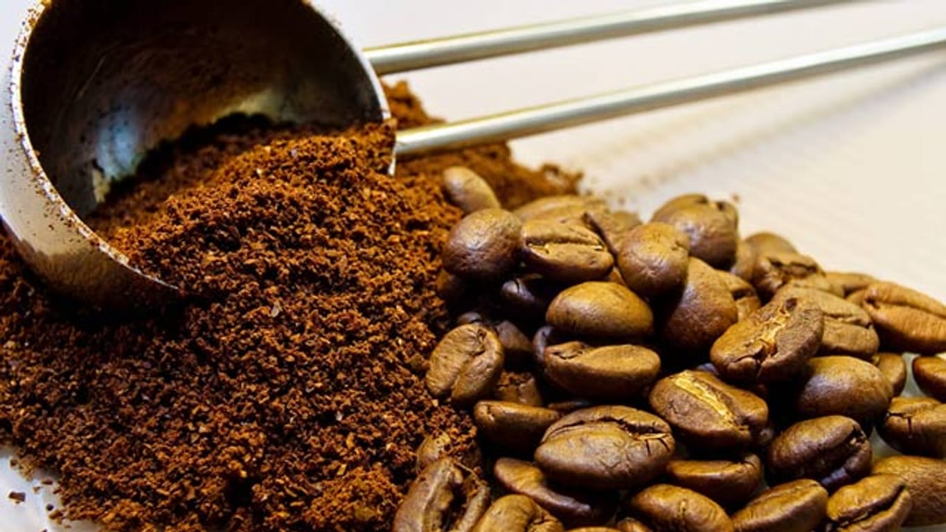 Kaffeepulver: Trocken und dunkel lagern