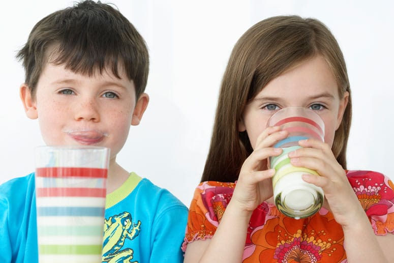 Die meisten Kinder lieben Milch - doch nicht alle vertragen sie auch.