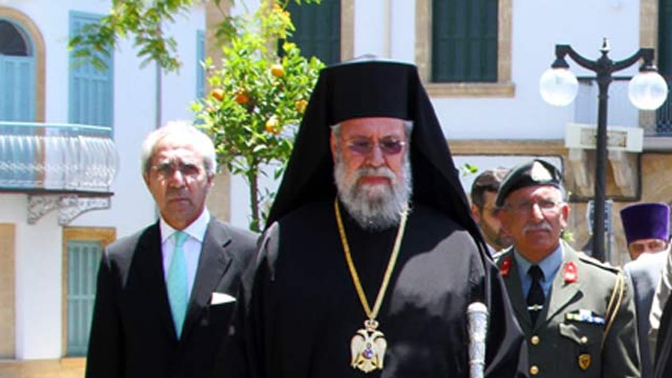 Zyperns Erzbischof Chrysostomos II.