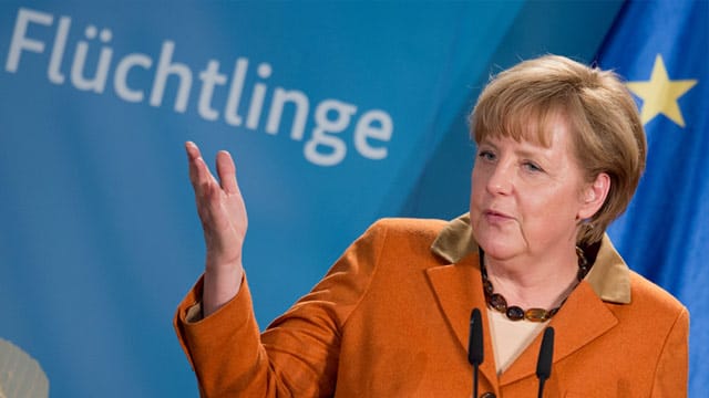 Angela Merkel spricht auf Festakt zum 60-jährigen Bestehen des Bundesamts für Migration und Flüchtlinge