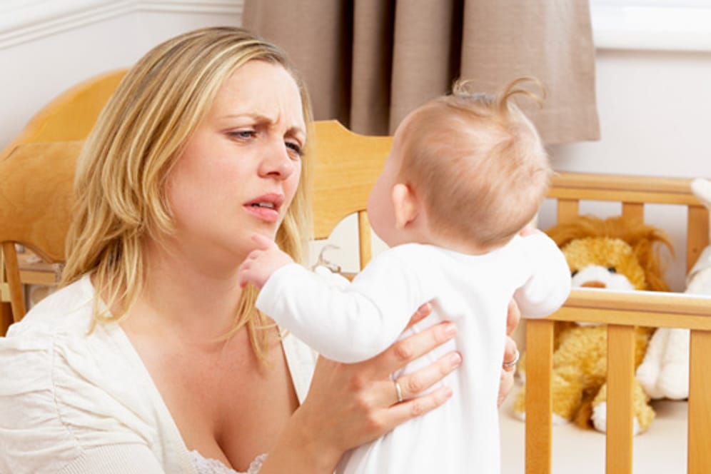 Postnatale Depressionen können Ihre Beziehung zum Kind beschädigen