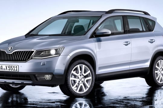 So könnte ein Skoda oberhalb des Yeti aussehen