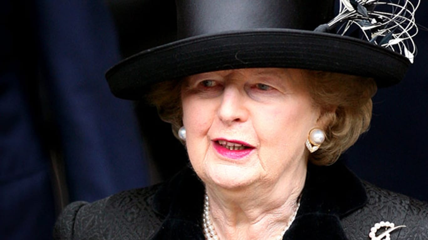 Thatcher plante ihre eigene Beerdigung